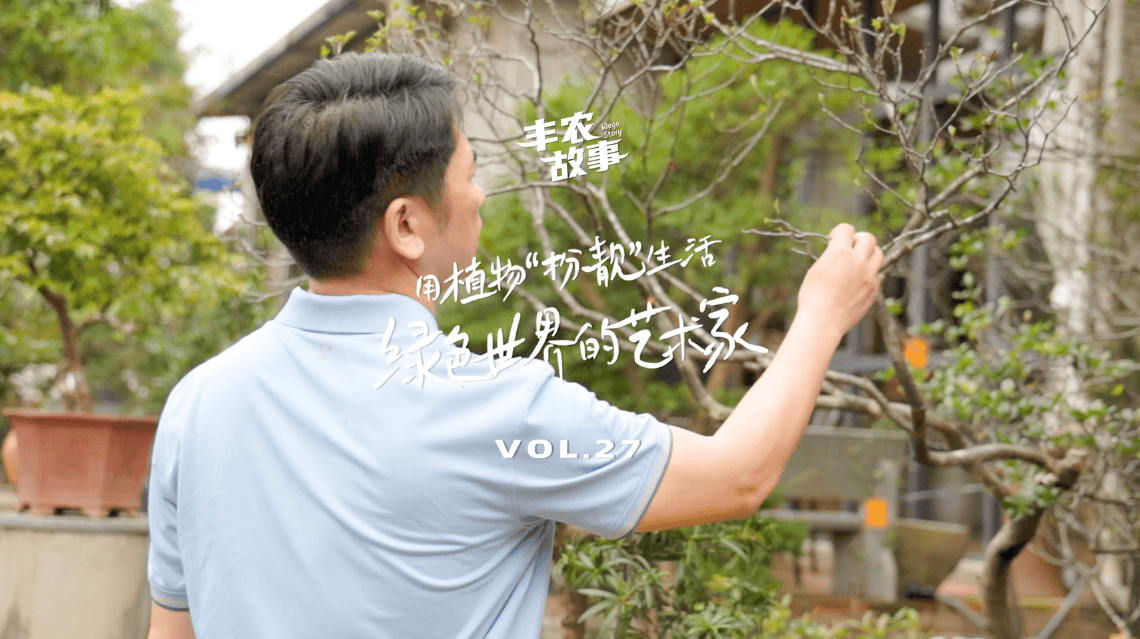 17年，他用一草一木去点亮了一个个家。